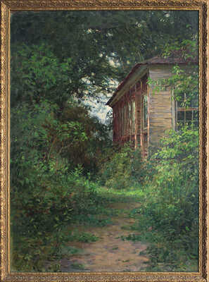 Федорович Владимир Николаевич. Пейзаж с домом 